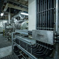 Câble d'alimentation blindé marin PrimePro |   0,6/1 kV IEC 60092-353 |   Armure en tresse de cuivre étamé |   XLPE LSZH |
