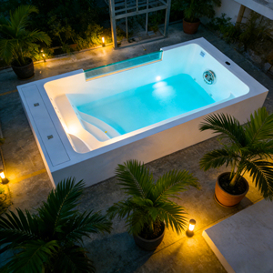 Pools on Sale Fiberglass Mold Family Multifunctional Get Swimming Water tank Backyard Durable Outdoor Swim Pool Spa - Product Image 2