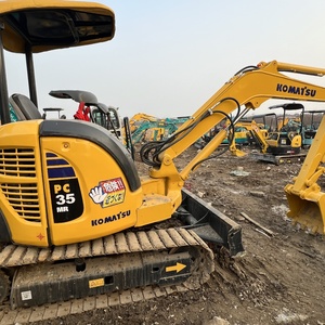 Komatsu à faible consommation de carburant Pc35MR a utilisé l'excavatrice Pc35 d'excavatrice de ferme de chenille Pc35MR Mini excavatrice Offre Spéciale - Product Image 2