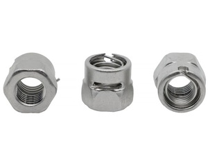 Tuerca de bloqueo SAPER Tuerca hexagonal autoblocante de acero inoxidable Tuerca métrica roscada de alta resistencia Industrial Anti aflojamiento - Product Image 4