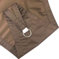 Auvent de jardin extérieur imperméable de 16,5 pieds, voile d'ombrage bloquant 98% des UV