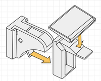 Verrou de sécurité magnétique invisible pour armoire, sans perçage, avec clé magnétique pour la protection des tiroirs et des placards à la maison
