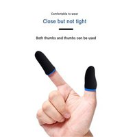 Fundas para Dedos de Juego, Controlador de Juegos, Transpirables, Anti-Sudor, para Pantallas Táctiles de Juegos Móviles