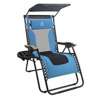 Chaises de plage inclinable et réglables, chaises de Patio, de salon avec porte-tasse