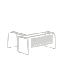 Muebles de Oficina Modernos, Mesa con Patas de Hierro, Escritorio para Computadora, Escritorio de Oficina Económico de Alta Calidad, Escritorio de Oficina al por Mayor