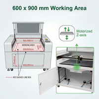Máquina Multifuncional de Grabado y Corte para Tela, Fieltro, Cuero Sintético, Acrílico, Madera - Origen China