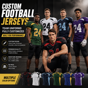 Fabricant de maillots de football américain sur mesure OEM ODM, uniforme d'équipe personnalisé par sublimation - Product Image 1