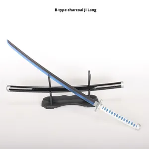 Espada de Shinazugawa Sanemi <span class=keywords><strong>del</strong></span> Popular Anime Demon Slayer: Kimetsu No Yaiba, Arma para Cosplay - Product Image 6