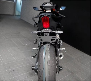 Support de plaque d'immatriculation en alliage d'aluminium HYD avec éclairage LED pour <span class=keywords><strong>Yamaha</strong></span> <span class=keywords><strong>MT</strong></span> <span class=keywords><strong>07</strong></span> FZ-<span class=keywords><strong>07</strong></span> YZF <span class=keywords><strong>R7</strong></span> 2014-2025 - Product Image 6