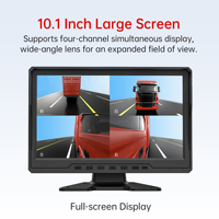 Caméra de tableau de bord AI 4 canaux 1080P pour camion avec enregistreur vidéo ADAS pour points morts et aide au stationnement (BXD BSD) pour DVR de voiture
