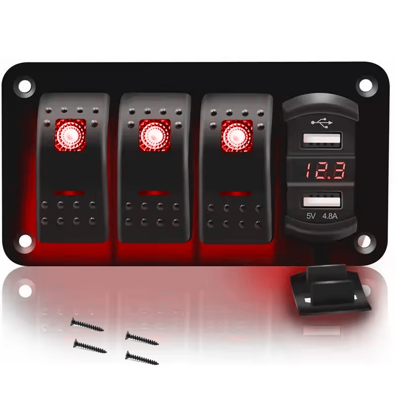 WLETO Factory Price 3 Gang IP56