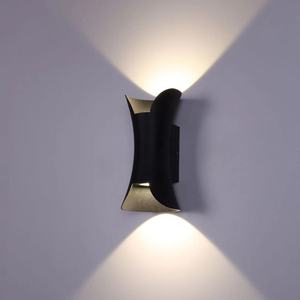 Lámpara de pared para exteriores, luz Led de doble cabezal impermeable de aluminio para patio, jardín, iluminación de pared exterior, vida útil de 50000 horas - Product Image 2