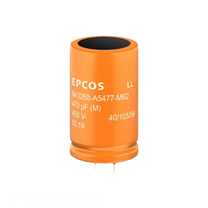 ตัวแทนจำหน่ายอย่างเป็นทางการ ตัวเก็บประจุแบบ Through Hole CAP ALUM 450V POLAR B43268B5397M062 390 uF - Product Image 1