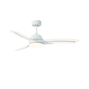 Ventilador de Techo LED de Alta Calidad de 18 W, ABS, 3 Aspas, 52 Pulgadas, Bajo Ruido, con Luz y Control Remoto - Product Image 1