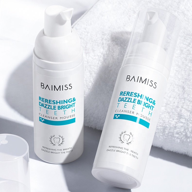 Мусс для отбеливания зубов и удаления пятен от зубной пасты BAIMISS