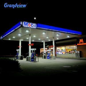 Auvent Station-Service Prix Led Affichage Pylône Signe Illuminé Essence Led Auvent Fascia Board station-service décoration d'auvent - Product Image 5