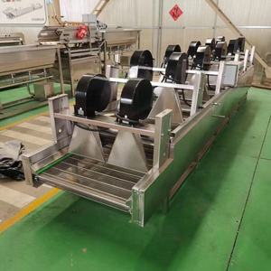 Paslanmaz çelik soğutma konveyör makinesi paslanmaz çelik konveyör örgü kemer soğutma fanı ile - Product Image 2