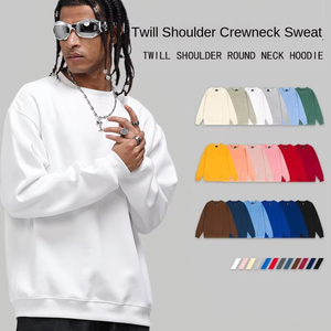 Contributo Speciale Transfrontaliero per TEMU: Maglione Unisex in <span class=keywords><strong>Poliestere</strong></span> Tinta Unita, Anti-Pilling, con Collo in Twill - Product Image 1