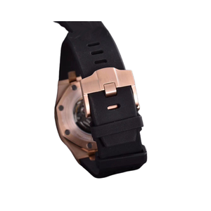 <span class=keywords><strong>Royal</strong></span> octagon Oak นาฬิกาอัตโนมัติสามเข็มขนาดเล็กซับซ้อน8215การเคลื่อนไหว NH35นาฬิกามัลติฟังก์ชั่นสายยางข้อมือ - Product Image 3