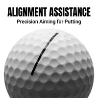 Balles de golf personnalisées OEM avec logo, finition mate, en Surlyn, deux pièces, anti-reflet, haute visibilité, pour entraînement et tournoi, vente en gros