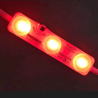Module LED COB à prix d'usine 12V 3 LED avec lentille, indice de protection IP68, lumière du jour 6000K, garantie 2 ans pour enseignes lumineuses extérieures et publicité