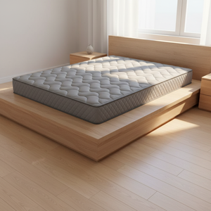 Matelas <span class=keywords><strong>de</strong></span> chambre à coucher gris Queen Size en gros, mousse haute densité 190x135x15 cm, anti-acariens, hypoallergénique, mousse à mémoire <span class=keywords><strong>de</strong></span> forme, adaptable - Product Image 3