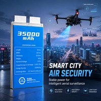Pin Lipo Drone Tùy Chỉnh 3.61V 35Ah, Tốc Độ Xả Cao, Pin Lithium-Ion Cho Máy Bay Không Người Lái An Ninh, Có Sẵn Trong Kho