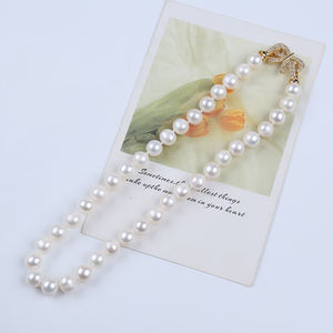 Zhuji Wholesale Luxury Design 9-10mm Natural White Potato <span class=keywords><strong>vera</strong></span> <span class=keywords><strong>collana</strong></span> di perle d'acqua dolce in vendita - Product Image 4