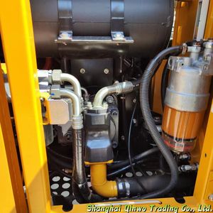 Mini-excavatrice sur chenilles hydraulique SY75Cpro 7,35t, machine de construction haute efficacité, moteur Isuzu, capacité de la benne de 0,28 m³ - Product Image 4