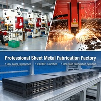 Fabrication sur mesure de tôlerie de précision, châssis en acier inoxydable et aluminium, boîtier découpé au laser, pièces de boîtier