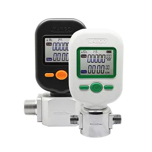 Grosir meter aliran massa nitrogen-0-10L/Min Digital Gas Meter Tester Gas Massa Udara Nitrogen Oksigen Flow Rate Meter