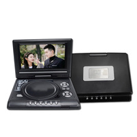 Venta caliente 7,8 pulgadas Hd Multimedia portátil Evd Small Tv Mini Cd Player Car Mobile Dvd