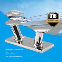Taquet de pont marin SUS316 Taquet de borne à double corne pour accessoires de canoë de kayak de bateau