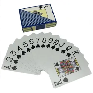 Carte da gioco per adulti in plastica impermeabile in PVC all'ingrosso della fabbrica per il gioco di carte da bere