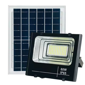 Automatic Mode Projector Solar <b>Flood</b> <b>Light</b> with Outdoor Waterproof 100watt 200watt 300watt LED Aluminum Garden - Product Image 3