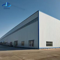 Structure en acier pour entrepôt moderne, fournisseur en gros OEM, sur mesure GANYO