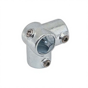 <span class=keywords><strong>HULK</strong></span> Metal 90 °   Conector en T de Salida Lateral de 90 Grados, Conexión de Tubería de 3 Vías, Abrazadera para Pasamanos - Product Image 3
