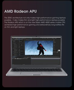 Thương Hiệu Mới 15.6 Inch Máy Tính Xách Tay <span class=keywords><strong>Amd</strong></span> <span class=keywords><strong>Phenom</strong></span> R3 4300U 3.7Ghz <span class=keywords><strong>Quad</strong></span> <span class=keywords><strong>Core</strong></span> Type-C Kim Loại Phí Wifi 6 M.<span class=keywords><strong>2</strong></span> Ssd Máy Tính Xách Tay Máy Tính - Product Image 3