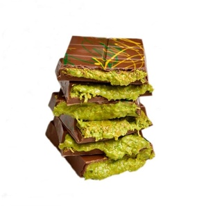 Usine de <span class=keywords><strong>chocolat</strong></span> de style Dubaï, pistache, logos personnalisés, commandes en gros, ingrédients de confiture personnalisés, fabricant direct - Product Image 2