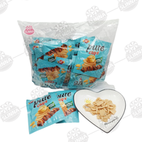 En gros Chips de pommes de terre croustillantes saveur barbecue, en morceaux, à frire, collation instantanée
