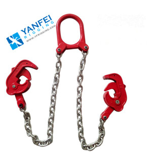 SL Loại 1Ton Trống Nâng Lên Lấy Hai Chân Đôi Chuỗi Dầu Trống Nâng Kẹp Cho Trống Thiết Bị Xử Lý - Product Image 1