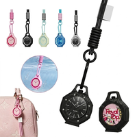 Funda Protectora de Silicona para Reloj AP, Cobertura Total de 360° con Soporte Integrado y Clip de Mosquetón, Soporte para Reloj con Mosquetón