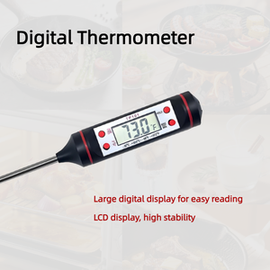 Nhiệt kế kỹ thuật số Nhiệt kế đo nhiệt độ nước dầu nhà bếp - Product Image 3