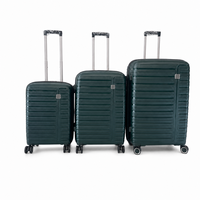 Set Valigie Lusso Durevole in PP 5 Pezzi 20 24 28 Pollici Non Assemblato Salvaspazio Rigido con Ruote Ingrosso OEM