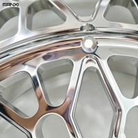 Jantes forgées FANXI 20x10 20x12 20x14 22x14 concaves finition polie 8 trous 8x180 8x170 8x6.5 pour pick-up Super Duty 24x14J 26x16J