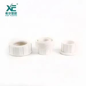 Conector de unión de accesorios de tubería de plástico de calidad profesional, hecho en China, 1/2 "-2"