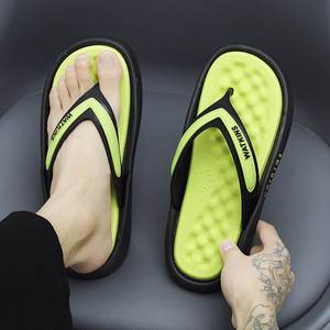 Sandali da spiaggia estivi da uomo spessi antiscivolo Sole <span class=keywords><strong>casa</strong></span> Chappals Trendy comodo all'ingrosso <span class=keywords><strong>ciabatte</strong></span> infradito per uomo - Product Image 3