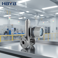 Rotamètre métallique à bride DN50 pour liquides corrosifs et gaz, avec interface RS485, pour applications industrielles et de protection environnementale, prix usine