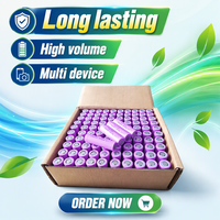 Baterai 18650 Sel Baterai 3.7v 2600mah 3500mah Lithium Rechargeable ICR 18650 Li Ion untuk E-bike/Skuter