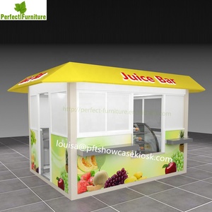 Chiosco da Esterno 3x4 per Vendita Ambulante di Fast <span class=keywords><strong>Food</strong></span>, Design Moderno - Product Image 3